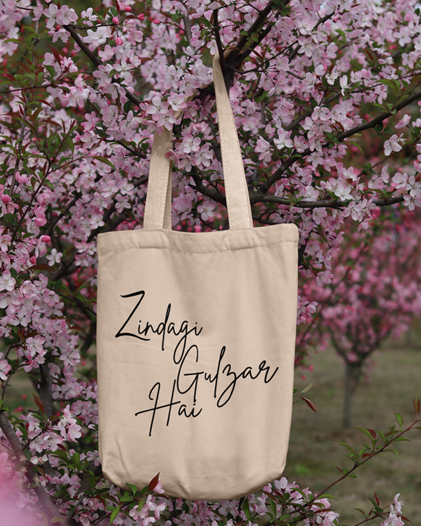 Zindagi Gulzar Hai Tote Bag